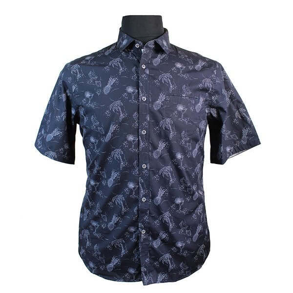 Berlin Pure Cotton Cocktail Pattern Fashion Shirt-shop-by-brands-Beggs Big Mens Clothing - Big Men's fashionable clothing and shoes