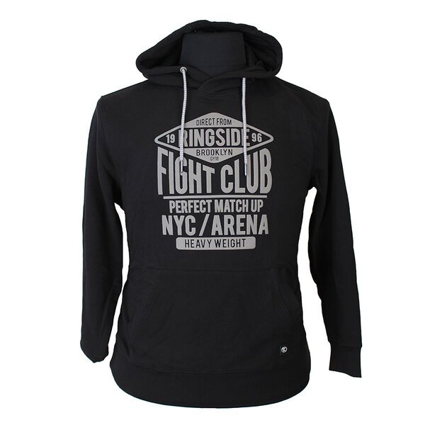 Kitaro Cotton Mix NYC Ringside Fight Club Hoodie Sweat-shop-by-brands-Beggs Big Mens Clothing - Big Men's fashionable clothing and shoes
