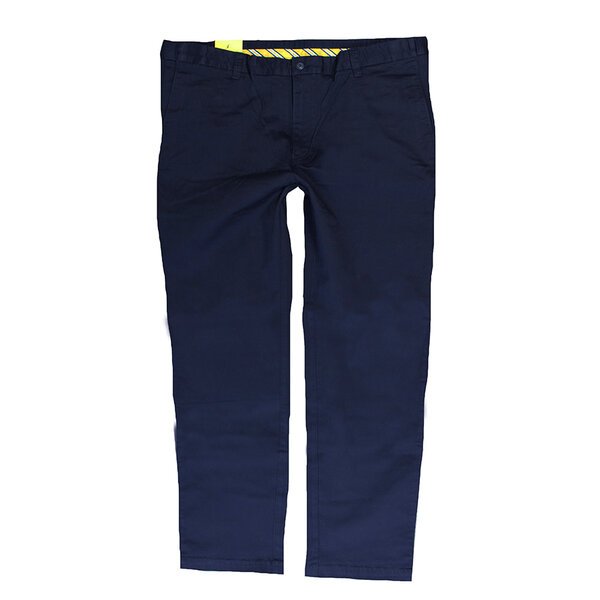 Bob Spears Stretch Cotton Classic Fashion Chino Navy-shop-by-brands-Beggs Big Mens Clothing - Big Men's fashionable clothing and shoes
