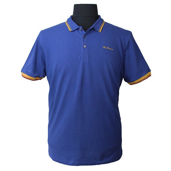 Ben Sherman Signature Polo Royal-shop-by-brands-Beggs Big Mens Clothing - Big Men's fashionable clothing and shoes