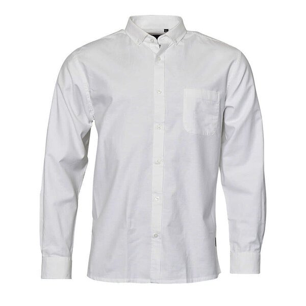 North 56 Oxford Shirt LS White-shop-by-brands-Beggs Big Mens Clothing - Big Men's fashionable clothing and shoes