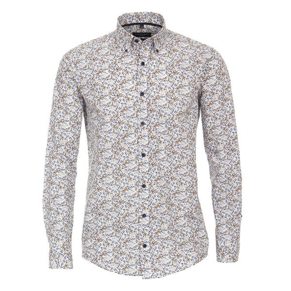 Casa Moda Leaf Pattern Organic Cotton LS-shop-by-brands-Beggs Big Mens Clothing - Big Men's fashionable clothing and shoes
