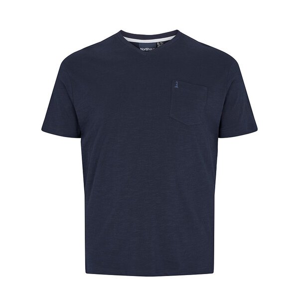 North56 Cotton V-Neck Pocket Tee-shop-by-brands-Beggs Big Mens Clothing - Big Men's fashionable clothing and shoes