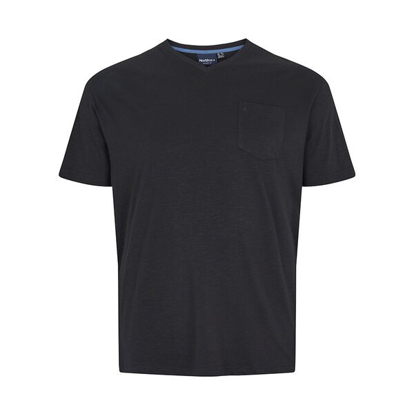 North56 Cotton V-Neck Pocket Tee-shop-by-brands-Beggs Big Mens Clothing - Big Men's fashionable clothing and shoes