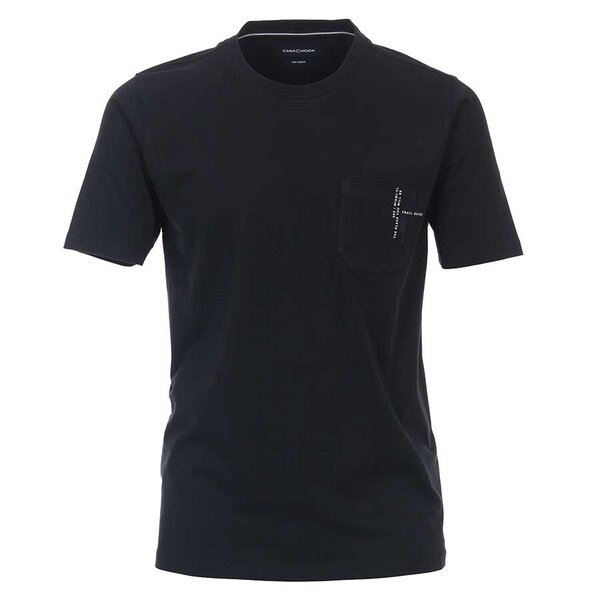 Casa Moda Cotton Pocket Tee Navy-shop-by-brands-Beggs Big Mens Clothing - Big Men's fashionable clothing and shoes