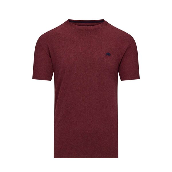 Raging Bull Classic Organic Cotton Tee Wine-shop-by-brands-Beggs Big Mens Clothing - Big Men's fashionable clothing and shoes