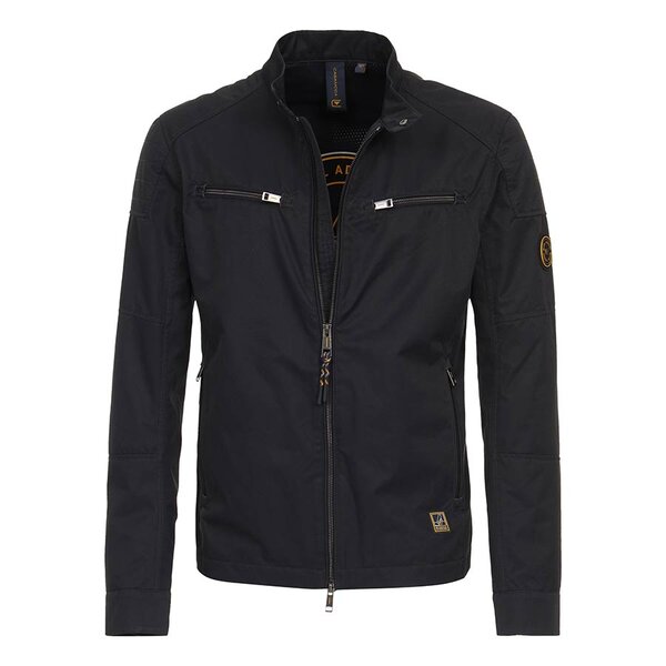 Casa Moda Lightweight Biker Jacket Navy-shop-by-brands-Beggs Big Mens Clothing - Big Men's fashionable clothing and shoes