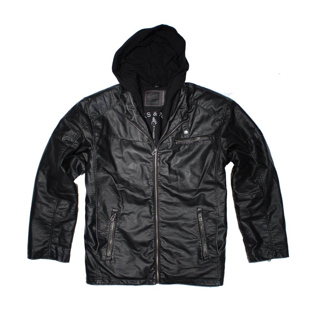 Replika - Leather Look Jacket - AS97211