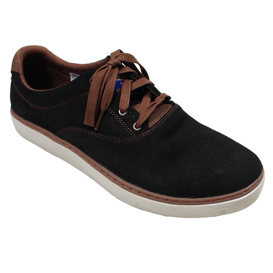 skechers new style suede casual flat shoes