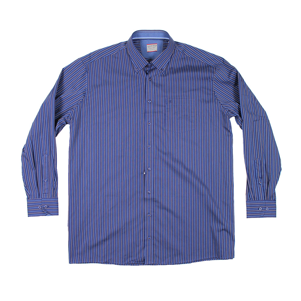 Casa Moda 42600 Stripe Cotton LS Shirt