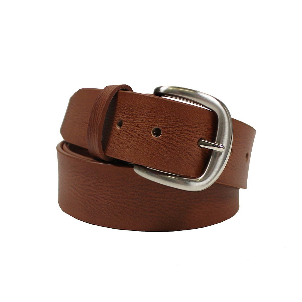 Buckle - Genuine leather 38mm jean belt with comfort buckle