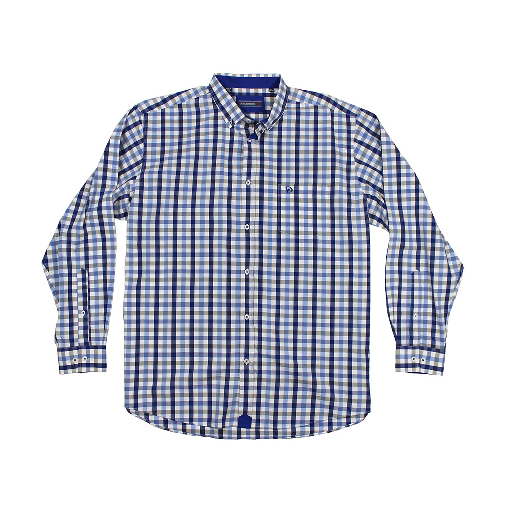 Innsbook AM13392 Cotton Check LS Shirt