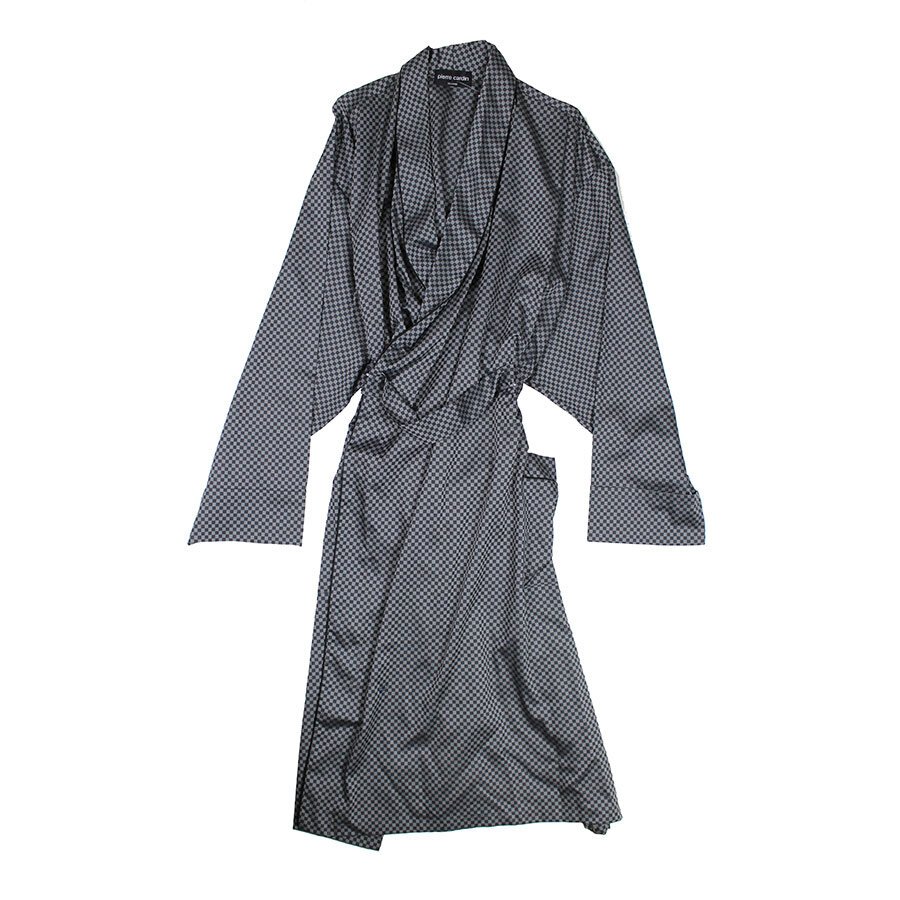Pierre Cardin 1105 Cotton Checkers Robe - Shop By Brand - See All of ...