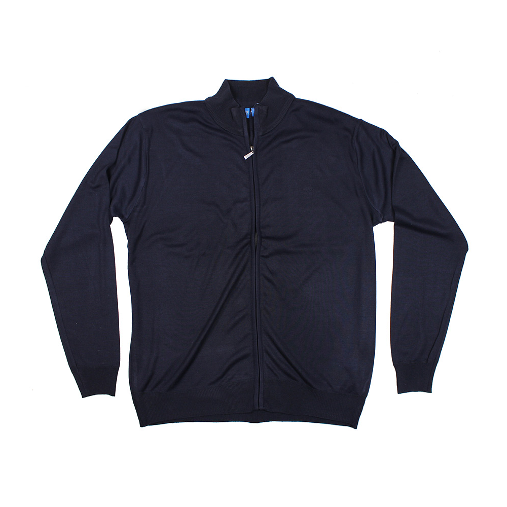 D555 Morris Full Zip Light Weight Knitwear