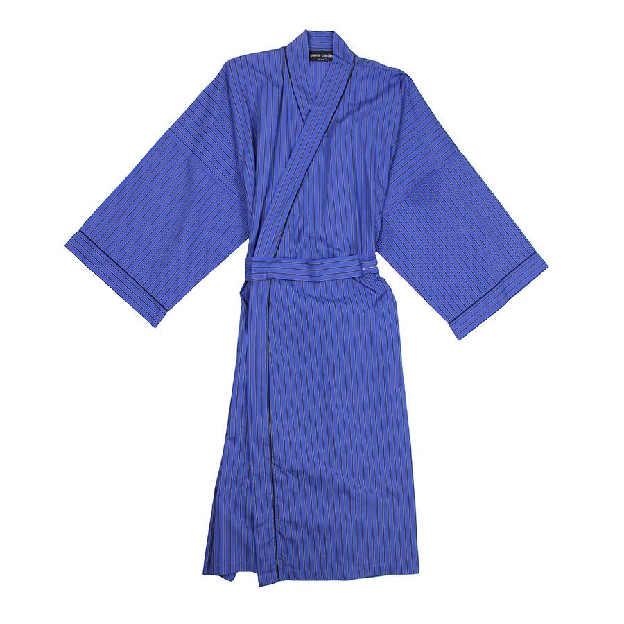 Pierre Cardin Striped Cotton Robe Shop by BrandsPierre Cardin Big
