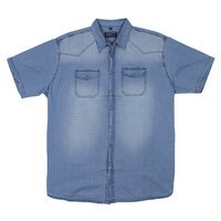 Replika 71354 Short Sleeve 2 Pocket Cotton Shirt