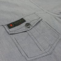 Replika 71335 Cotton Stripe with Back Print Fashion Shirt
