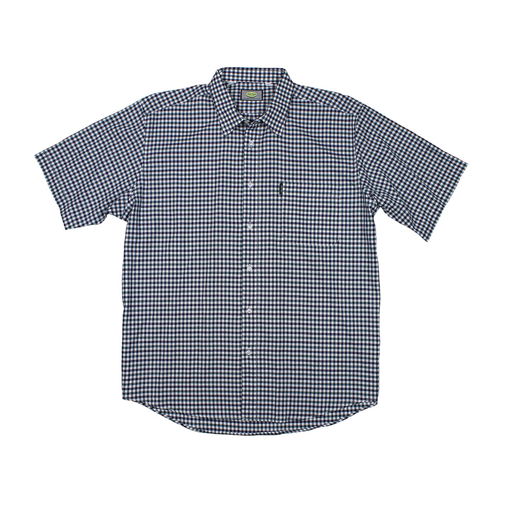 Aertex 88736 Cellular Cotton Check SS Shirt