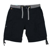 Kam 306 Cotton Rib Elastic Waist Cargo Short