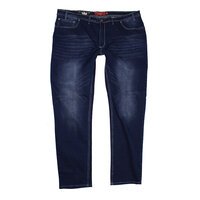 D555 Jason Stretch Denim Tapered Fashion Jean 34 inch inleg