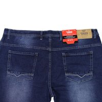 D555 Jason Stretch Denim Tapered Fashion Jean 34 inch inleg