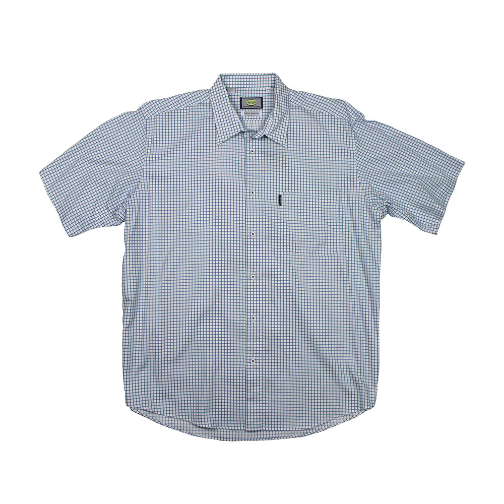 Aertex 88846 Cellular Cotton Check Shirt