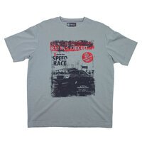 Kam 5046 Racer Circuit Print Cotton Tee