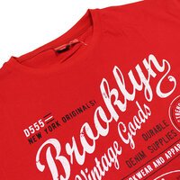 D555 Armstrong Cotton Brooklyn Print Tee