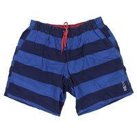 North 56 Horizontal Stripe Swim Tog with Draw String