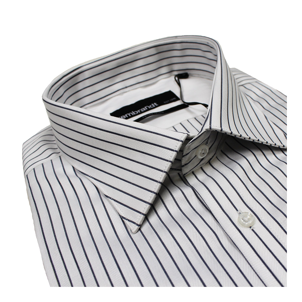 Rembrandt SE6279 Pure Cotton Broad Stripe Shirt