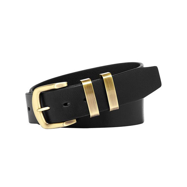 Buckle Buffalo Leather 38mm Fashion Belt-shop-by-brands-Beggs Big Mens Clothing - Big Men's fashionable clothing and shoes