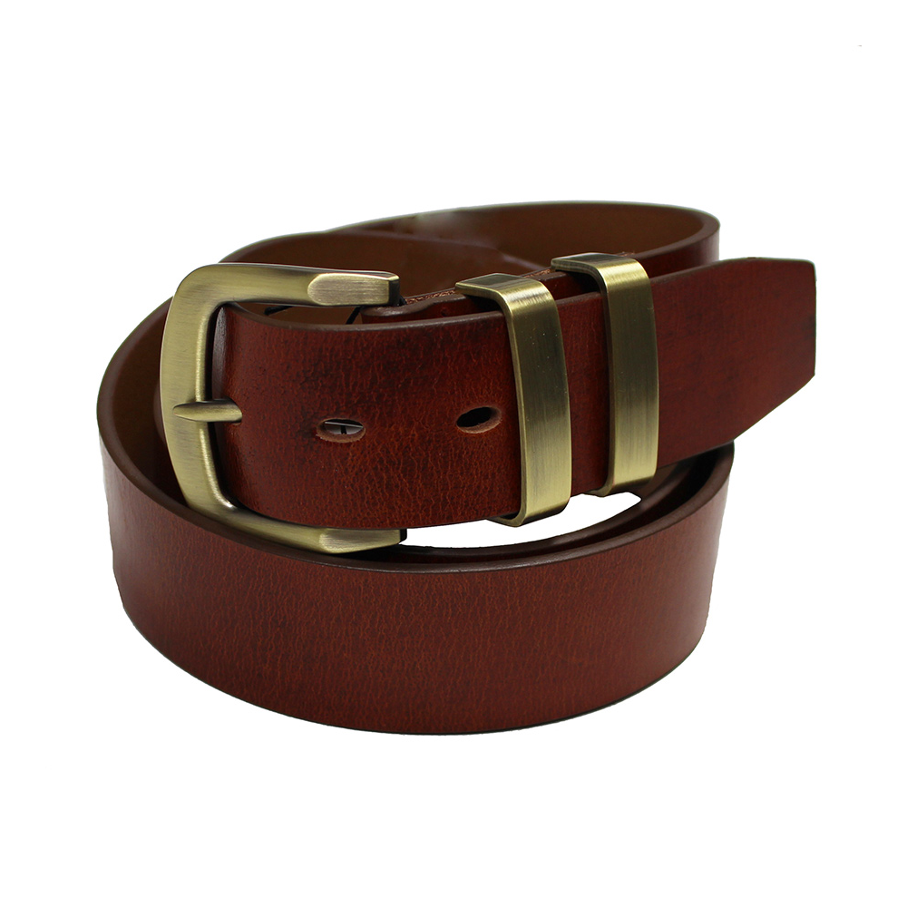 Buckle Buffalo Leather 38mm Fashion Belt