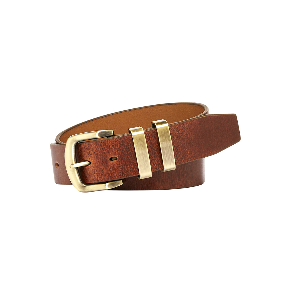 Buckle Buffalo Leather 38mm Fashion Belt