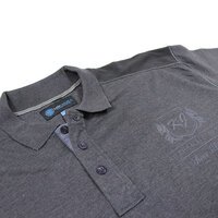 Kam Panel Cotton KJ Logo Plain Polo