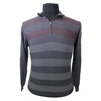 Kitaro 175389 Luxury Cotton Half Zip Turtle Neck Jersey