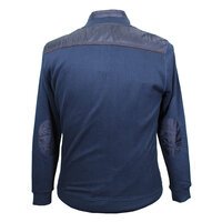 Kitaro 175230 Pure Cotton Zip Front Sweat JKT with Zip Side Pockets