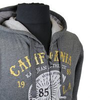 Kam Speedway California Riders Print Cotton Poly Hoodie Sweat