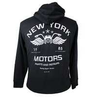 Kam Motors New York Print Cotton Poly Hoodie Sweat