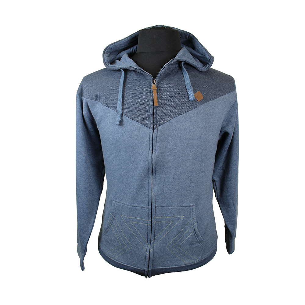 Kam Softtouch Textured Cotton Poly Hoodie Sweat