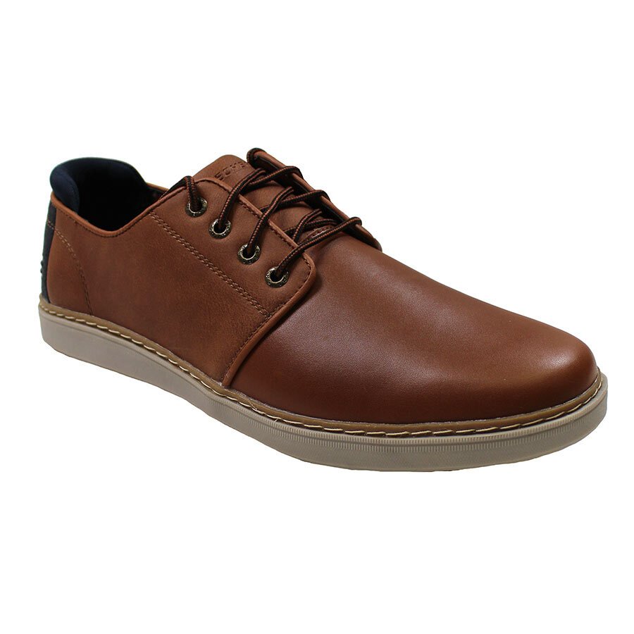 Skechers 65269 Tan with Navy Trim