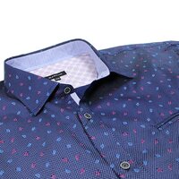 Berlin 280 Paisley Dot Cotton LS Shirt