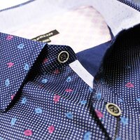 Berlin 280 Paisley Dot Cotton LS Shirt