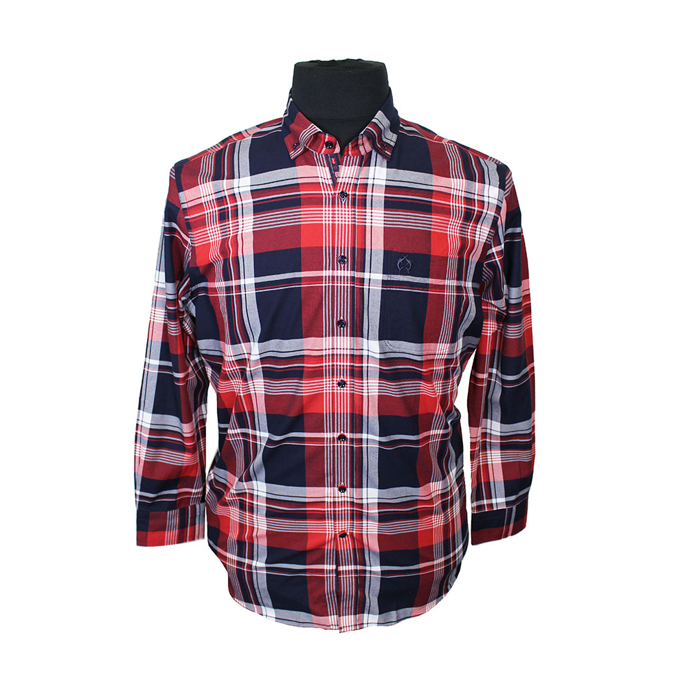 Campione 818131 Pure Warm Handle Cotton Multi Check Fashion Shirt