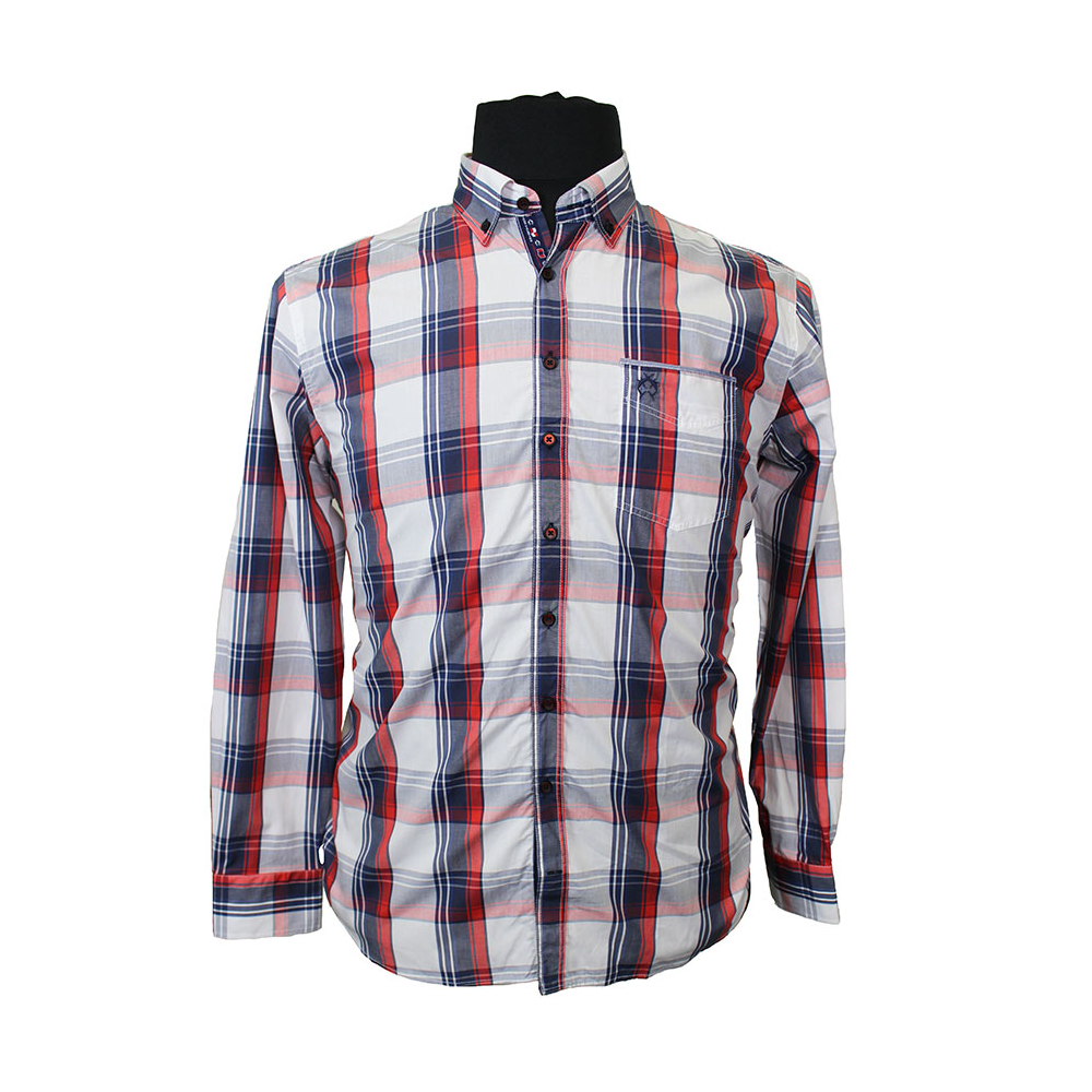 Campione 1705015 Pure Cotton Multi Check Fashion Shirt