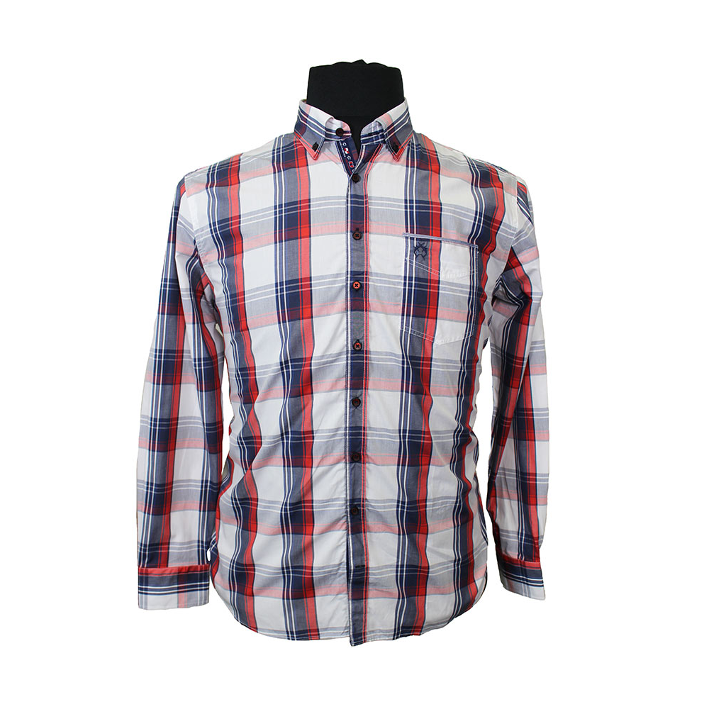 Campione 1705015 Pure Cotton Multi Check Fashion Shirt