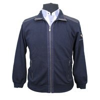 Campione 7238105 Cotton Modal Full Zip Padded Collar Sweat JKT