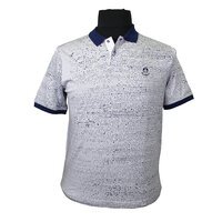 Campione 1915401 Pure Cotton Abstract Print Polo