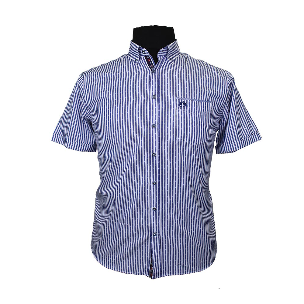 Campione 1705005 Cotton Mix Vertical Stripe Fashion Shirt