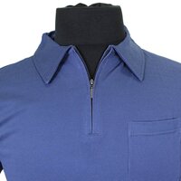 North56 73122 Cool Effect Zip Front SS Polo