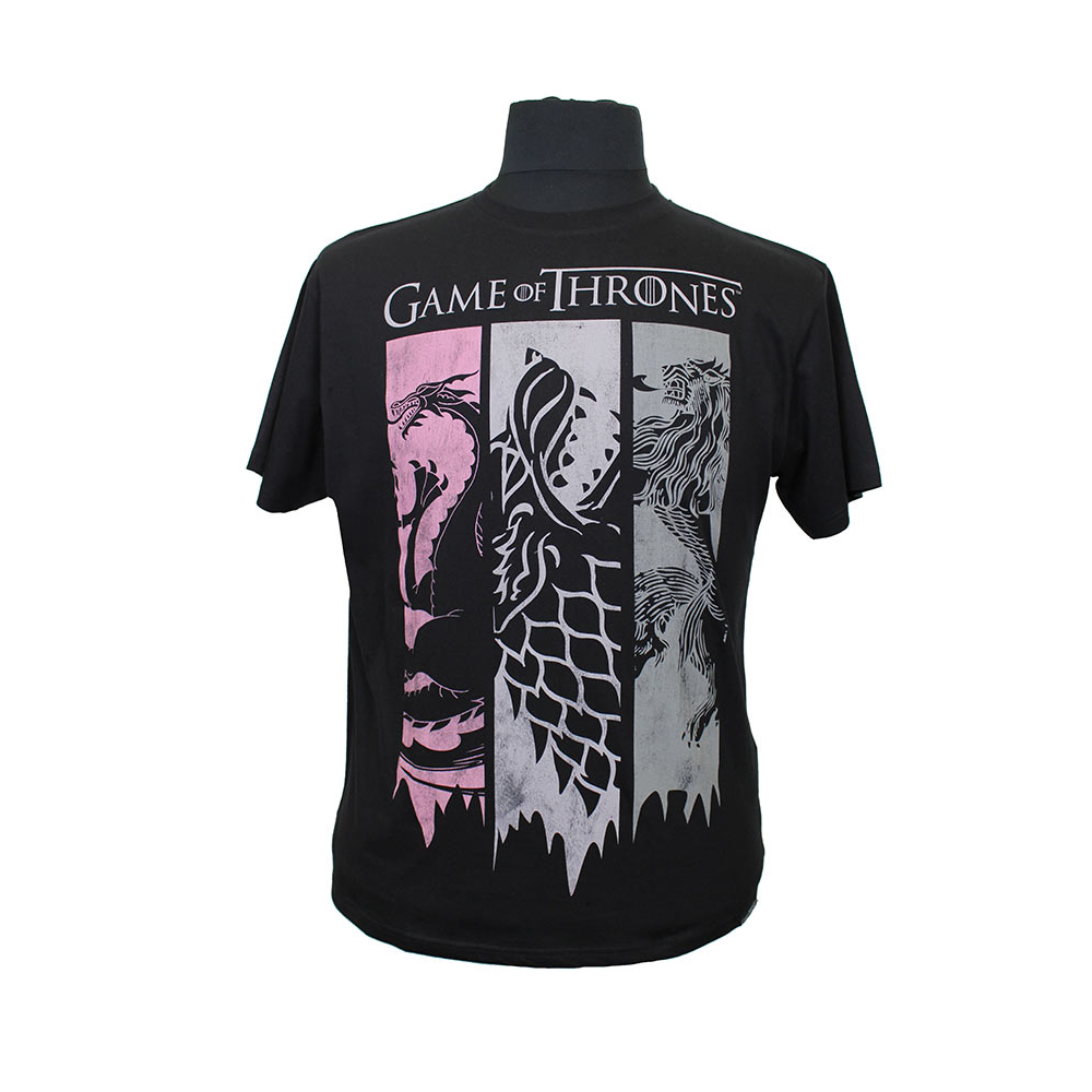 Replika 73390 Pure Cotton Game of Thrones Print Tee